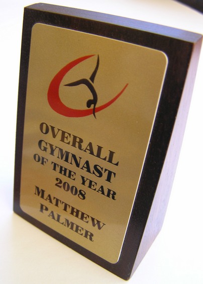 The Badge Team - Award Trophy example